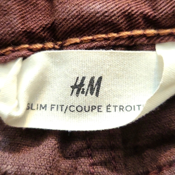 H&M dark brown corduroy pants - Picture 3 of 6